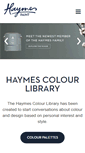 Mobile Screenshot of haymespaint.com.au